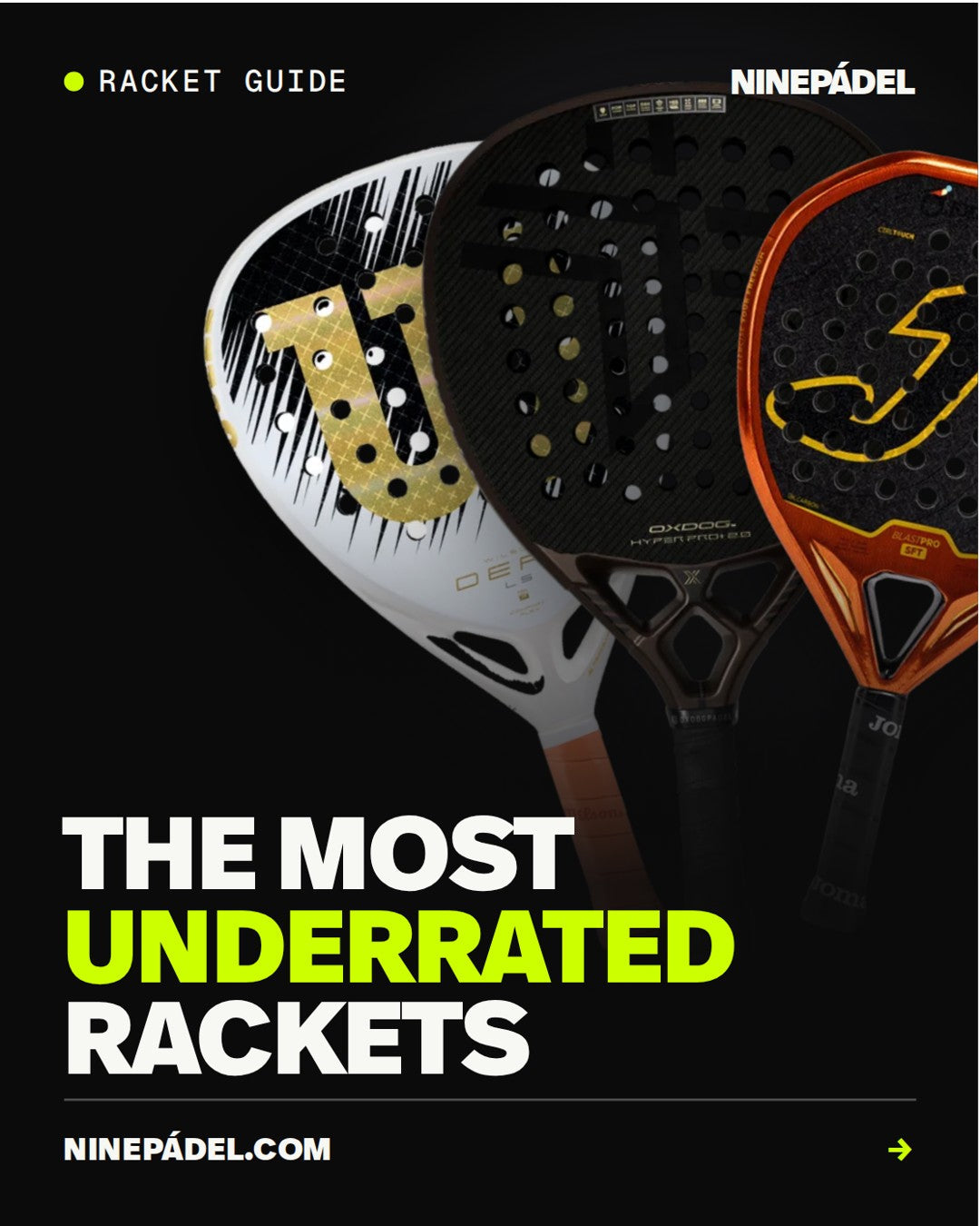 The Most Underrated Padel Rackets of 2026