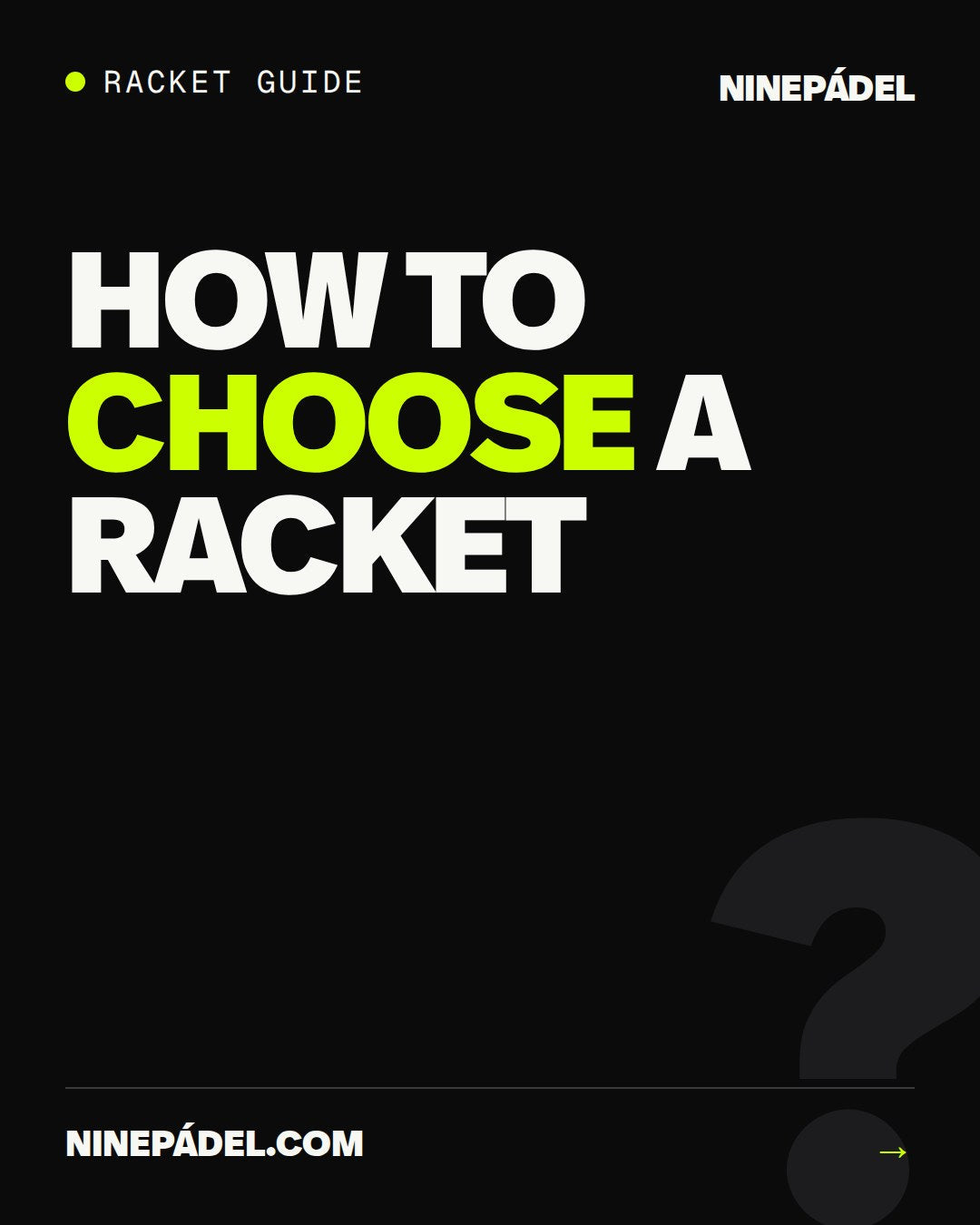Buying a Padel Racket: The Complete Guide