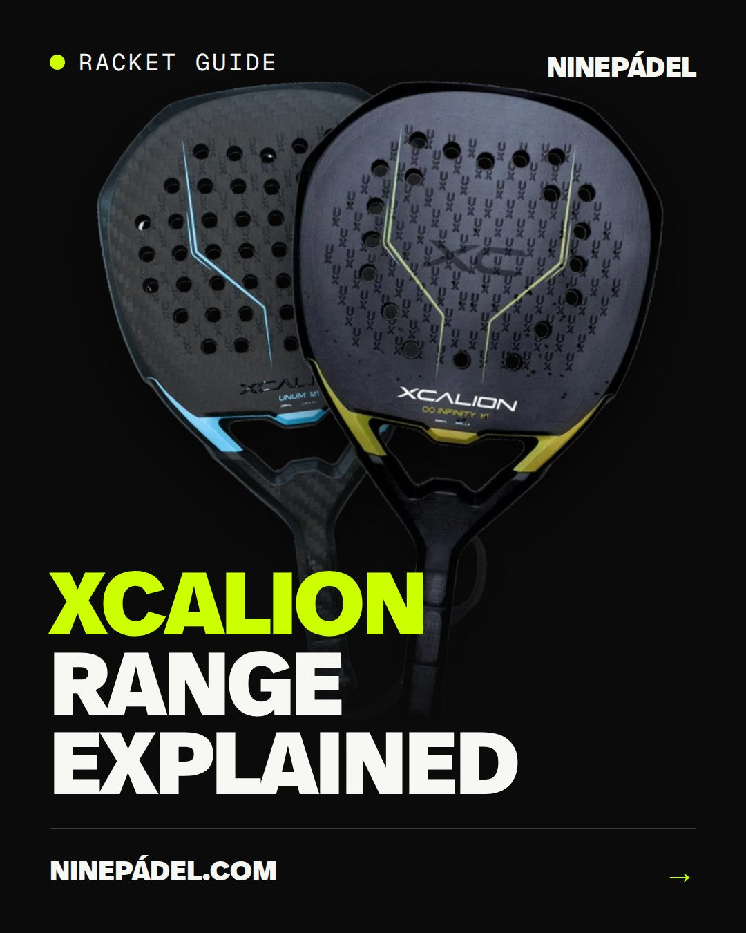 Xcalion Padel Range Explained