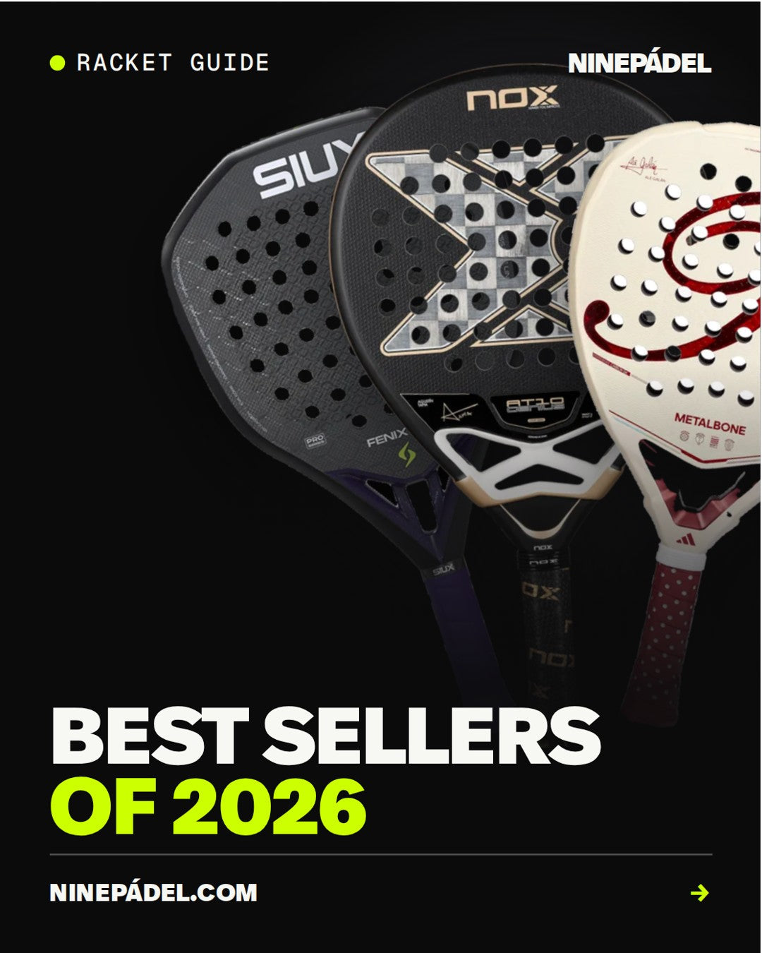 Best Selling Padel Rackets of 2026