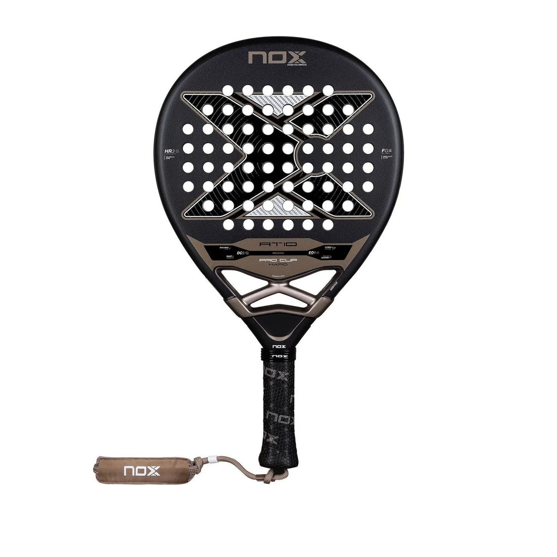 NOX AT10 Pro Cup Hard Padel Racket 2026