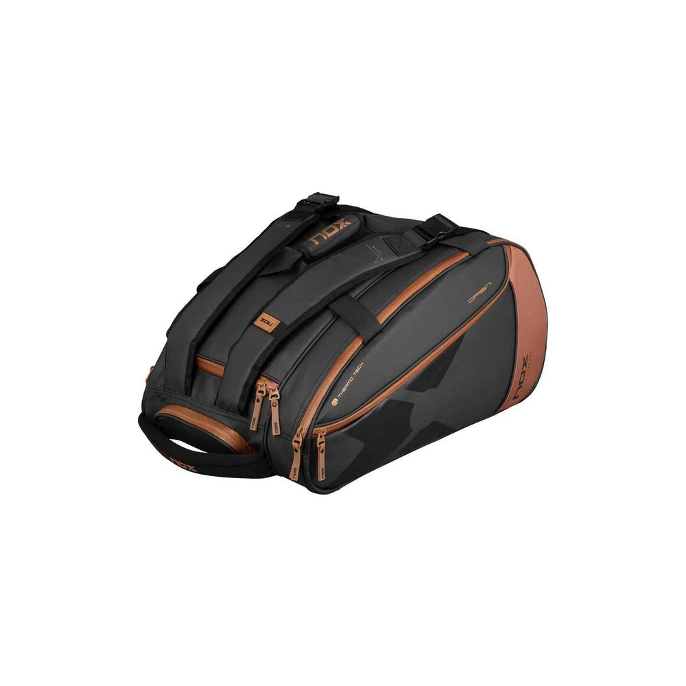 NOX Luxury Open Series Black/Brown Padel Bag