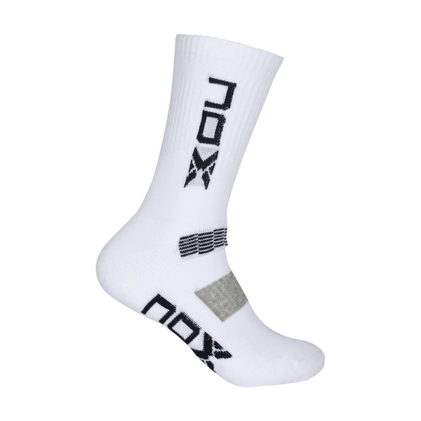 NOX Technical Mid-Calf Socks White/Navy (1 Pair)
