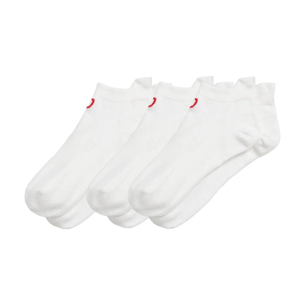 WILSON Ankle Socks White (3 Pack)
