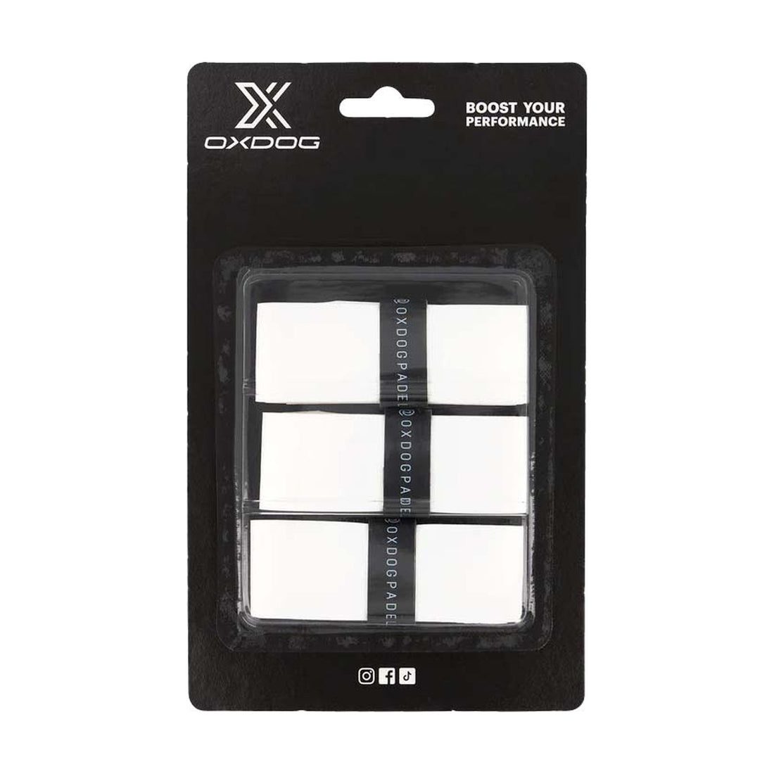 OXDOG OPTI Padel Overgrip 3 Pack White