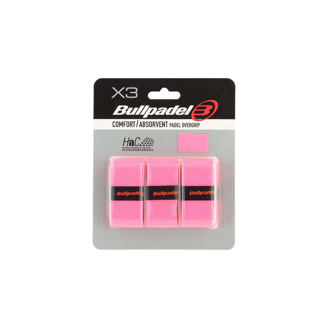 BULLPADEL Overgrip Pink Comfort (3)