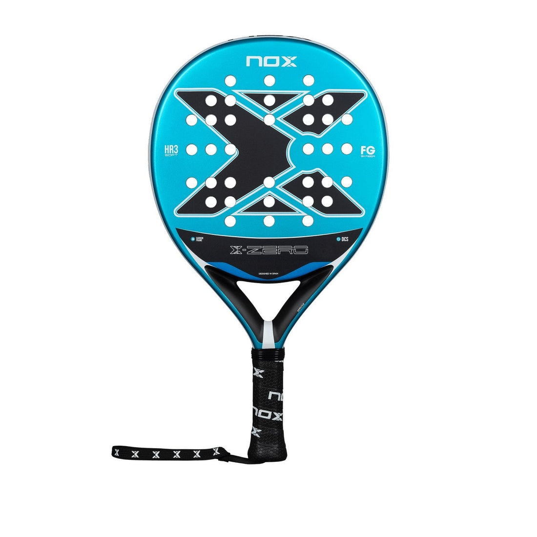NOX X-Zero Blue Padel Racket 2026