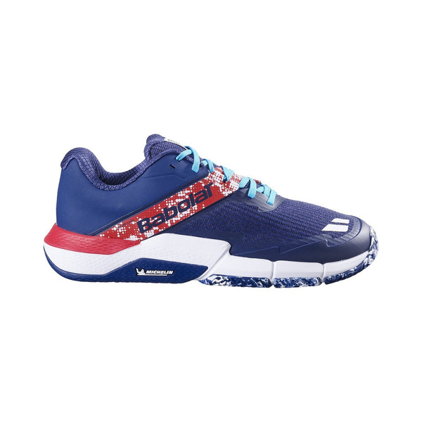 Babolat Movea 2 Men’s Padel Shoes Dark Blue/Chilli Red