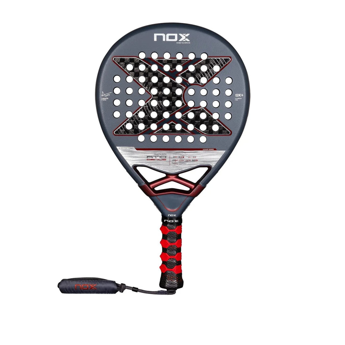 NOX AT10 Genius 12K Alum Agustin Tapia Padel Racket