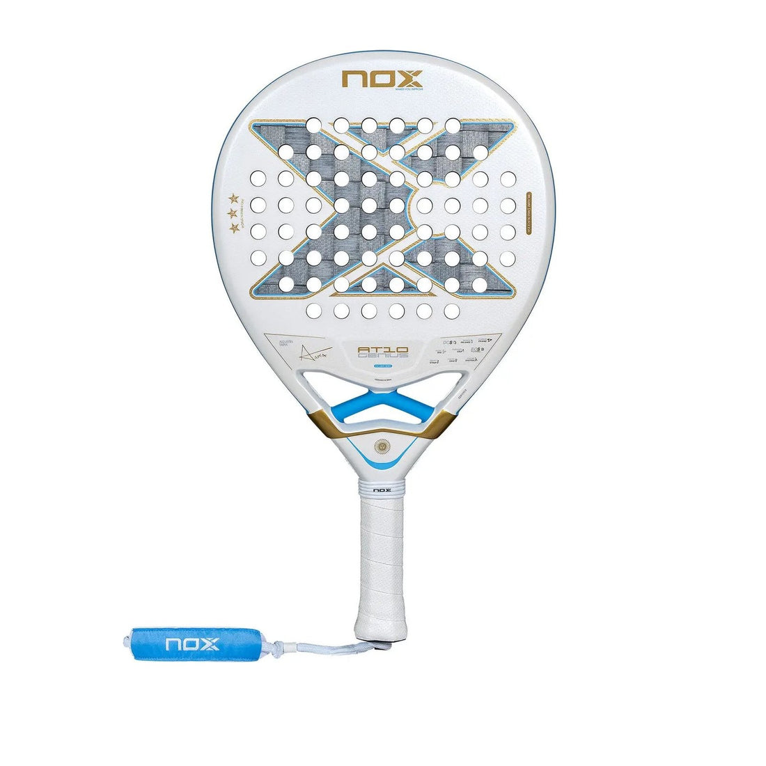 NOX AT10 Genius 18K Buenos Aires Padel Racket 2026