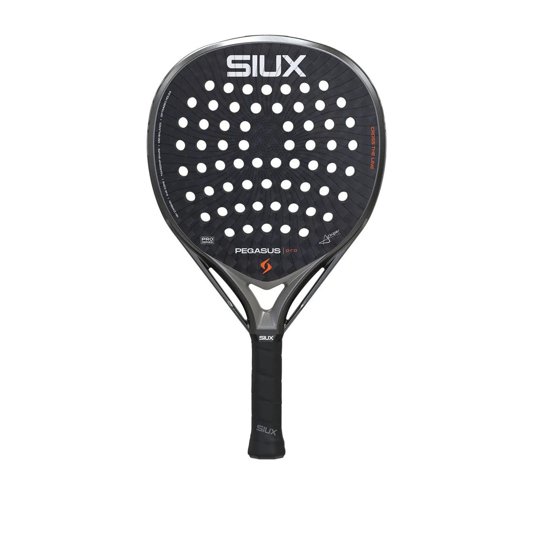 SIUX Pegasus Pro Storm Grey Padel Racket 2026