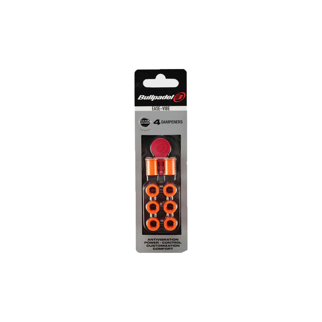 Bullpadel Ease Vibe Orange Dampener Pack