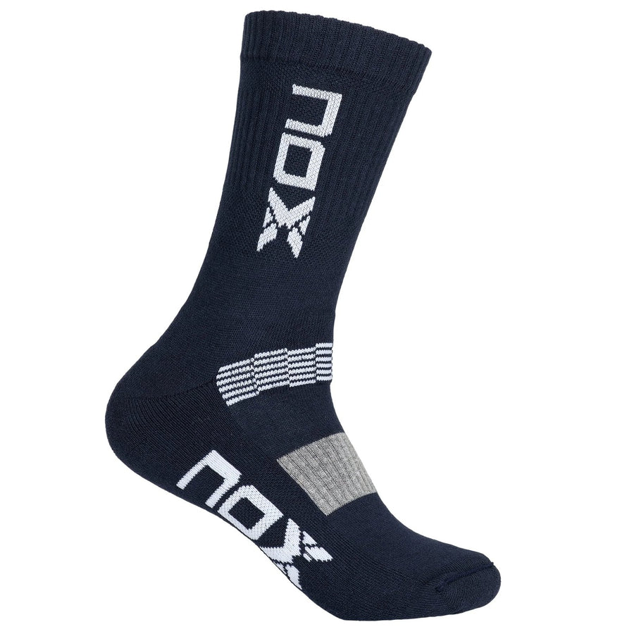 NOX Technical Mid-Calf Socks Navy/White (1 Pair)