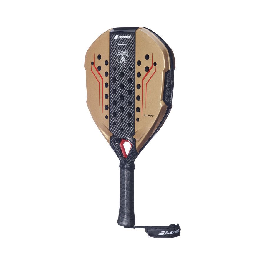 BABOLAT BL.002 Lamborghini Bronze Padel Racket, angled