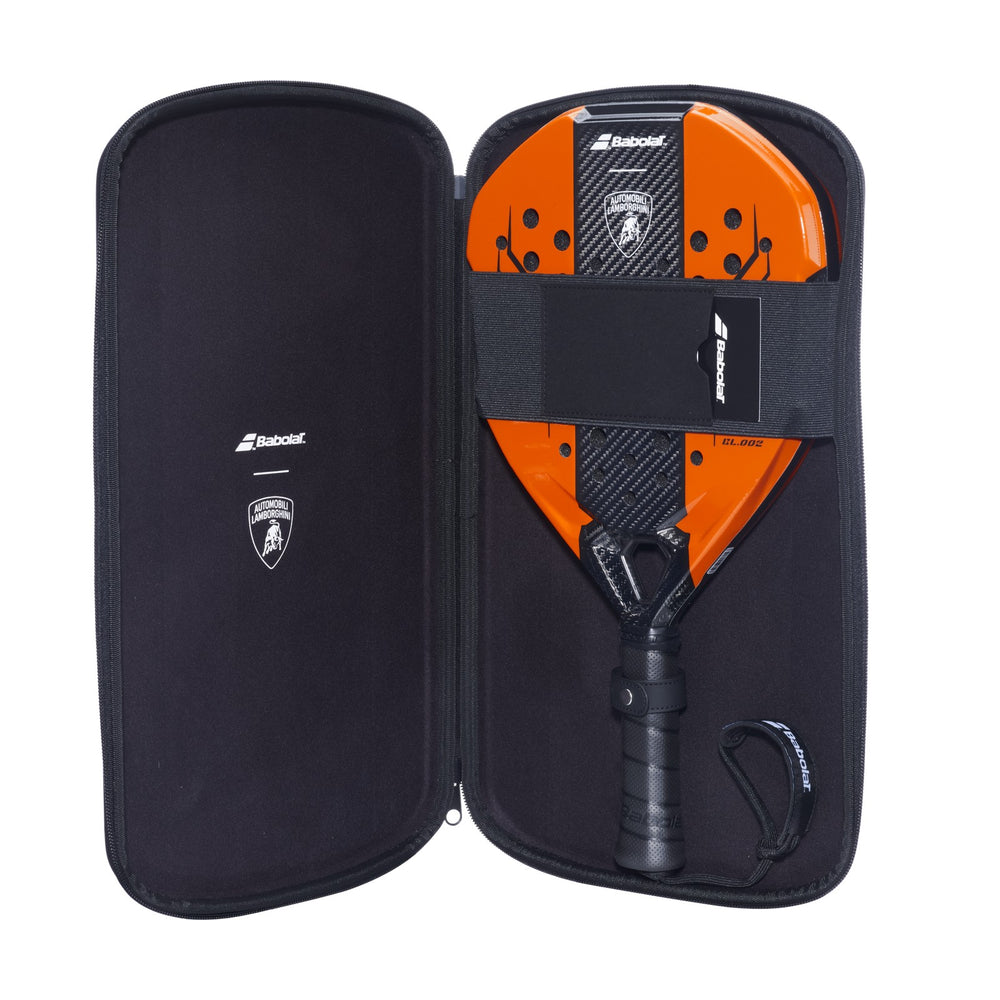 BABOLAT BL.002 Lamborghini Orange in its hard case