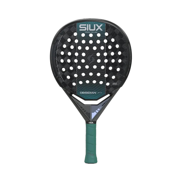 Siux Obsidian Pro Black 2027 padel racket, front