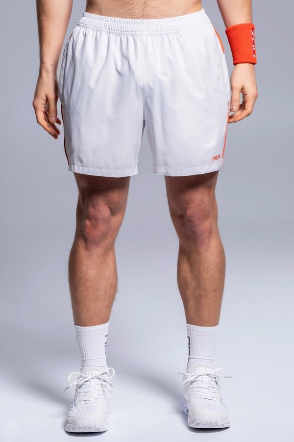 NOX Team White Men's Padel Shorts
