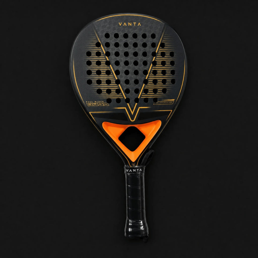 Vanta Full Black Padel Racket 2026