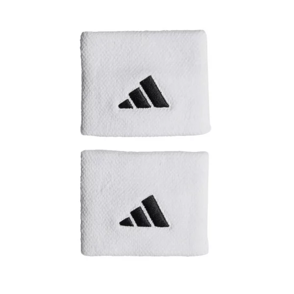 ADIDAS Wrist Sweatbands White/Black Small