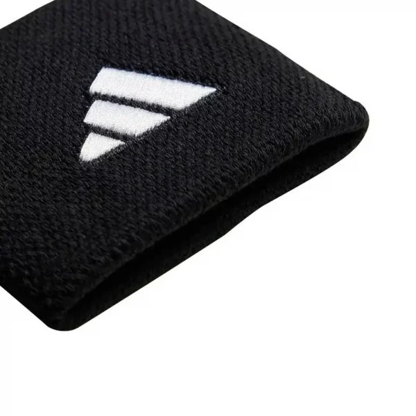 ADIDAS Wrist Sweatbands White/Black Small - Image 5