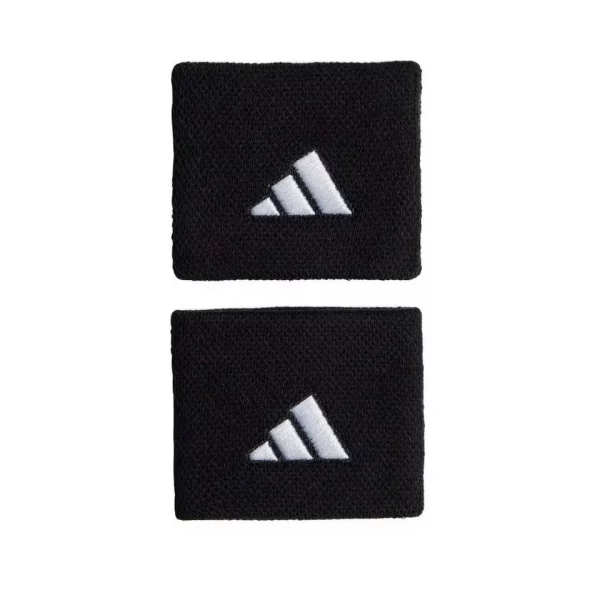 ADIDAS Wrist Sweatbands White/Black Small - Image 2