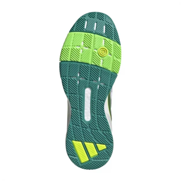 ADIDAS CRAZYQUICK BOOST White/Green ALE GALAN Padel Shoes - Image 2