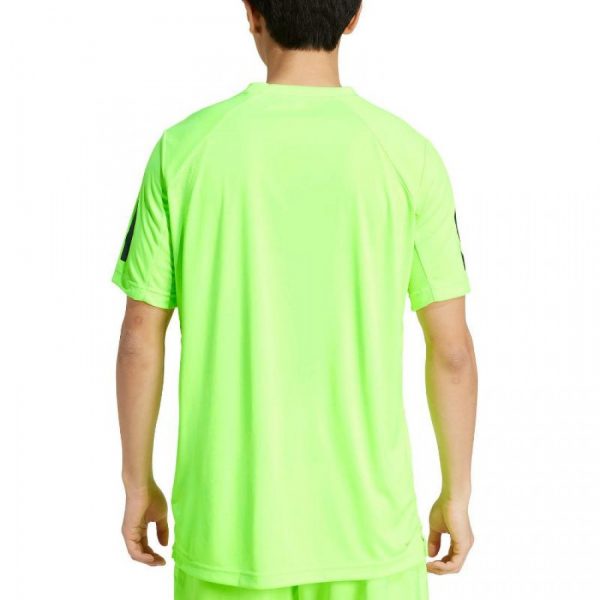ADIDAS Club 3STR Lemon Tee 2025 Padel Tee - Image 5