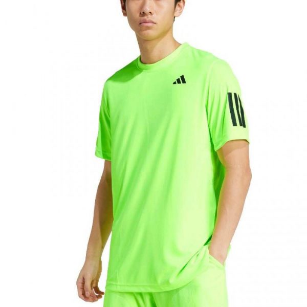 ADIDAS Club 3STR Lemon Tee 2025 Padel Tee - Image 4