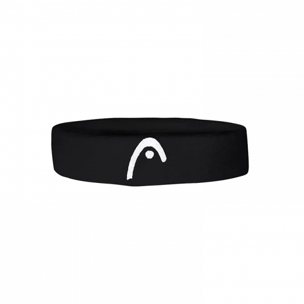 HEAD Black Sweatband