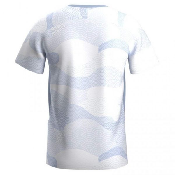 JOMA Challenge Padel Tee Blue/White - Image 2