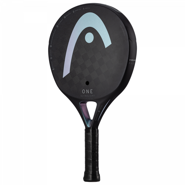 HEAD ONE Ultralight Black Padel Racket - Image 2