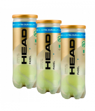 HEAD Padel Pro S+ Padel Ball (3 Tubes)