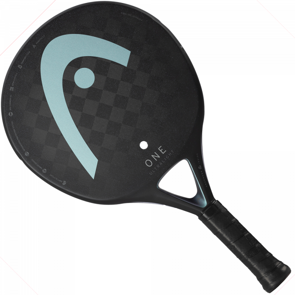 HEAD ONE Ultralight Black Padel Racket - Image 3