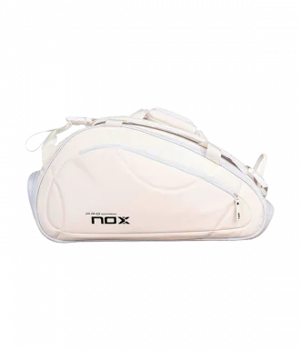 NOX Pro Series White Racket Bag