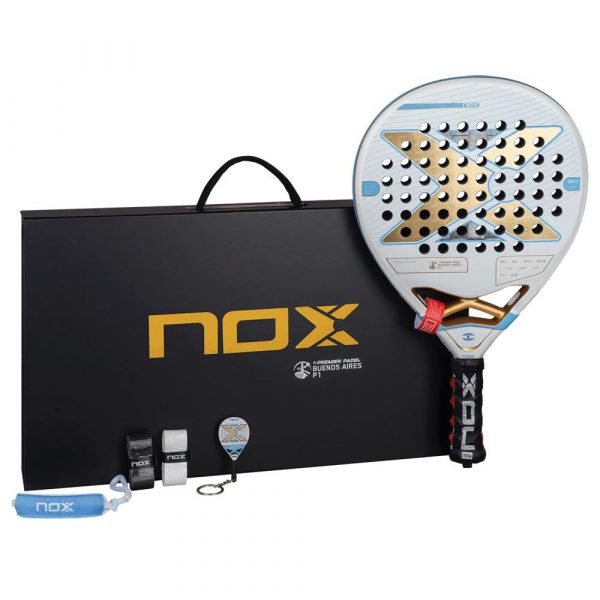 NOX AT10 18K Genius Alum Buenos Aires Padel Racket Special Edition - Image 3