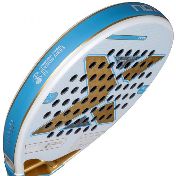 NOX AT10 18K Genius Alum Buenos Aires Padel Racket Special Edition - Image 9