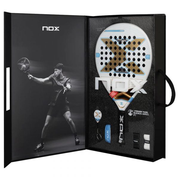 NOX AT10 18K Genius Alum Buenos Aires Padel Racket Special Edition - Image 4