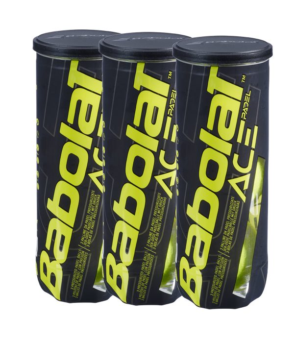 BABOLAT Ace Padel Balls (3 Tubes)