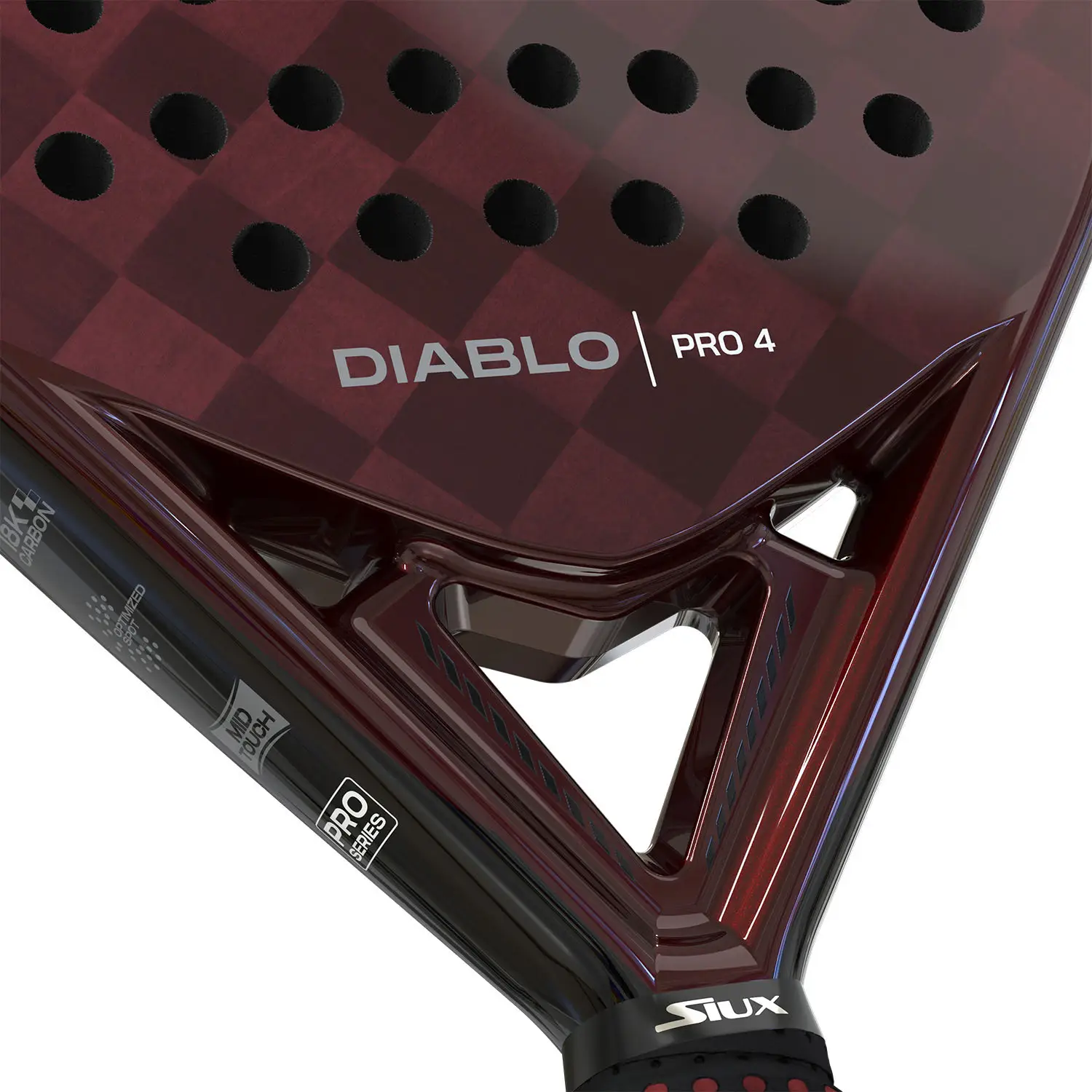 SIUX Diablo Pro 4 2025 Padel Racket - Image 2