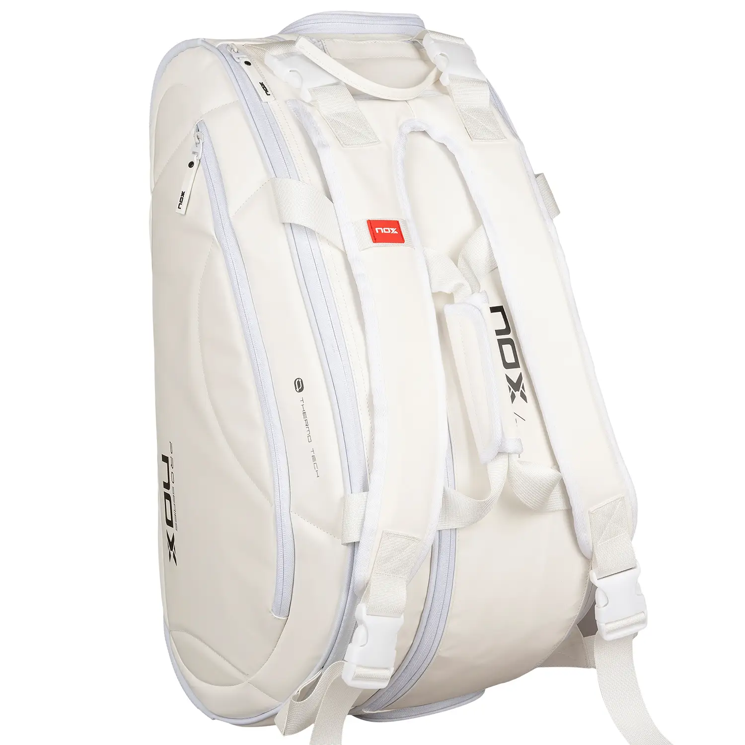 NOX Pro Series White Racket Bag - Image 2