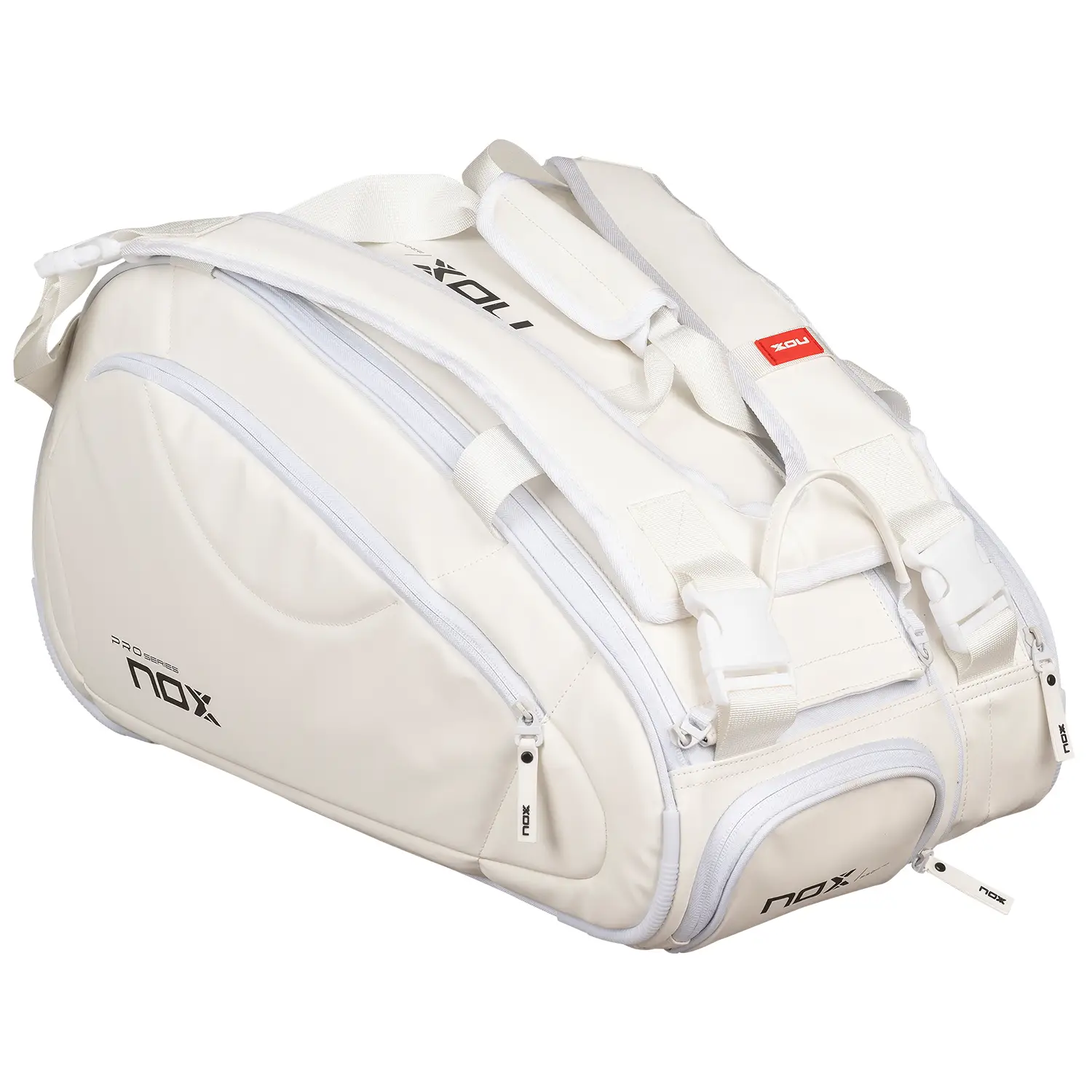 NOX Pro Series White Racket Bag - Image 4