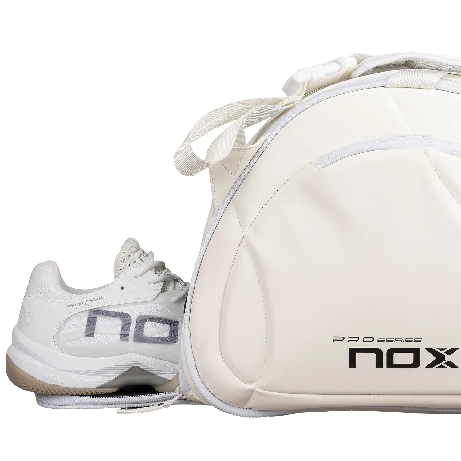 NOX Pro Series White Racket Bag - Image 5
