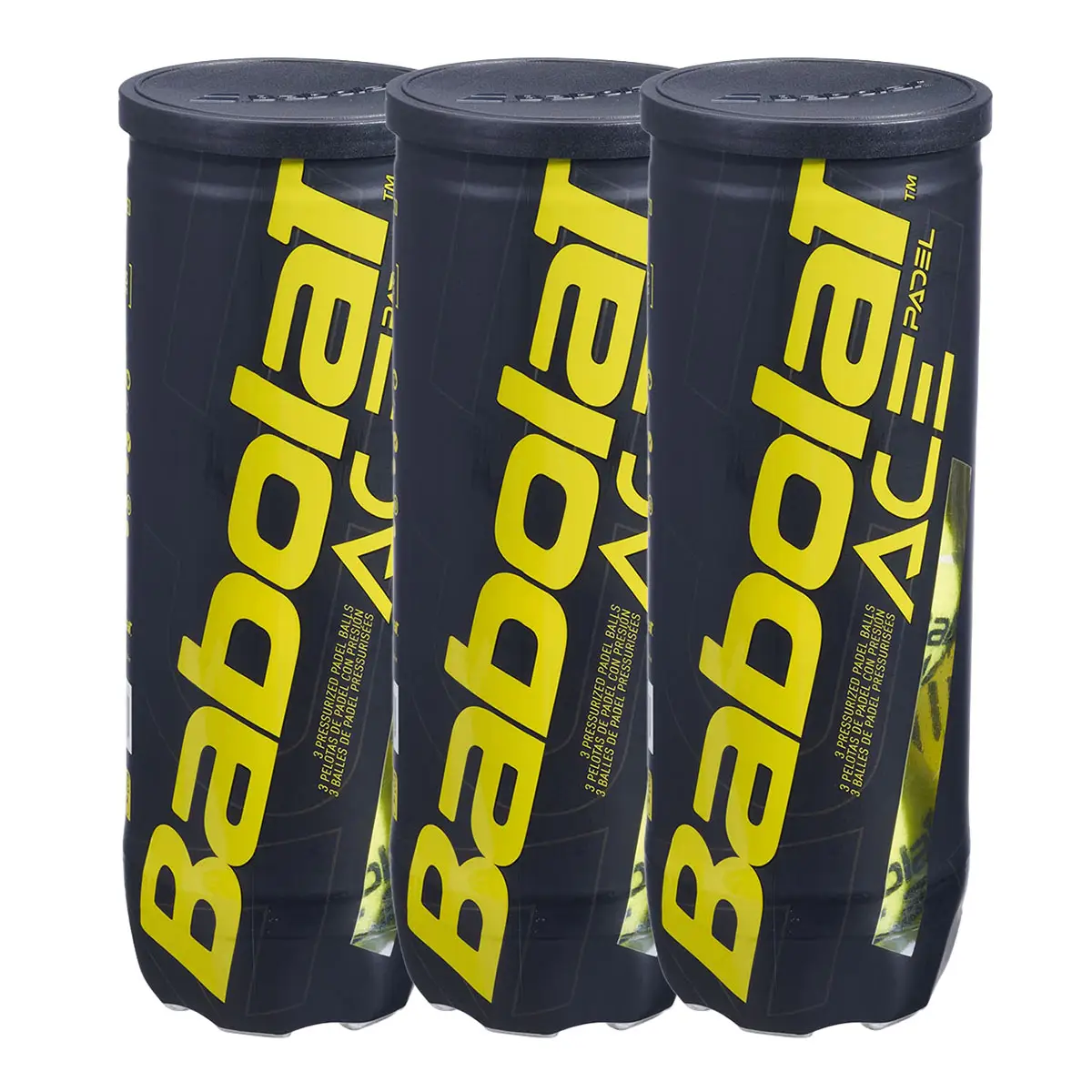 BABOLAT Ace Padel Balls (3 Tube)