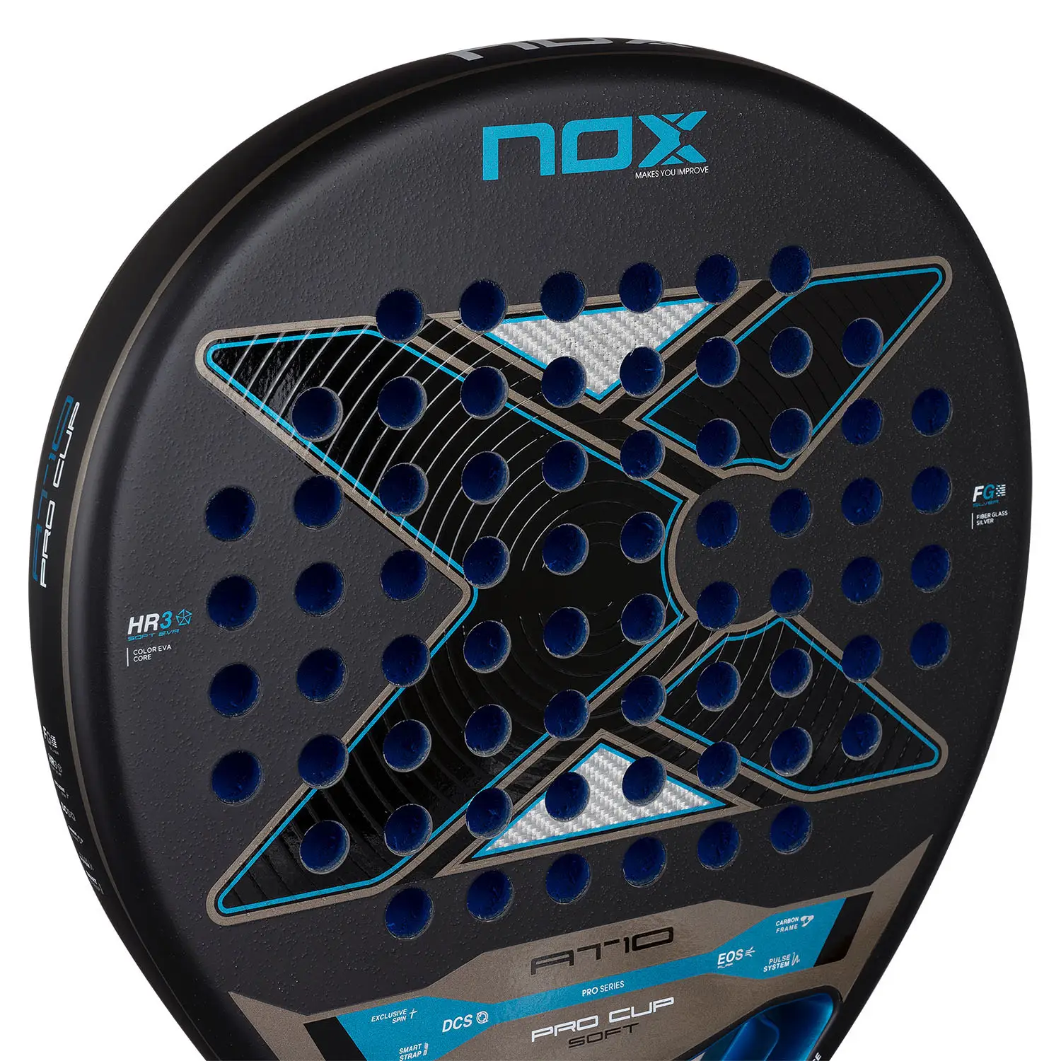 NOX AT10 Pro Cup Soft Padel Racket 2026 - Image 4