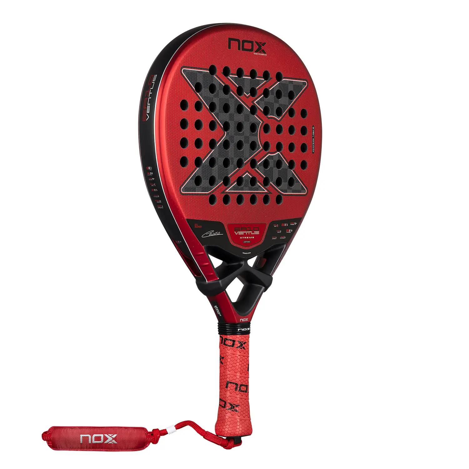 NOX EA10 Ventus Hybrid 12K Xtrem Padel Racket 2026 - Image 2