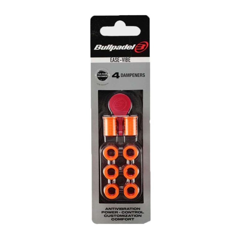 Bullpadel Ease Vibe Orange Dampener Pack