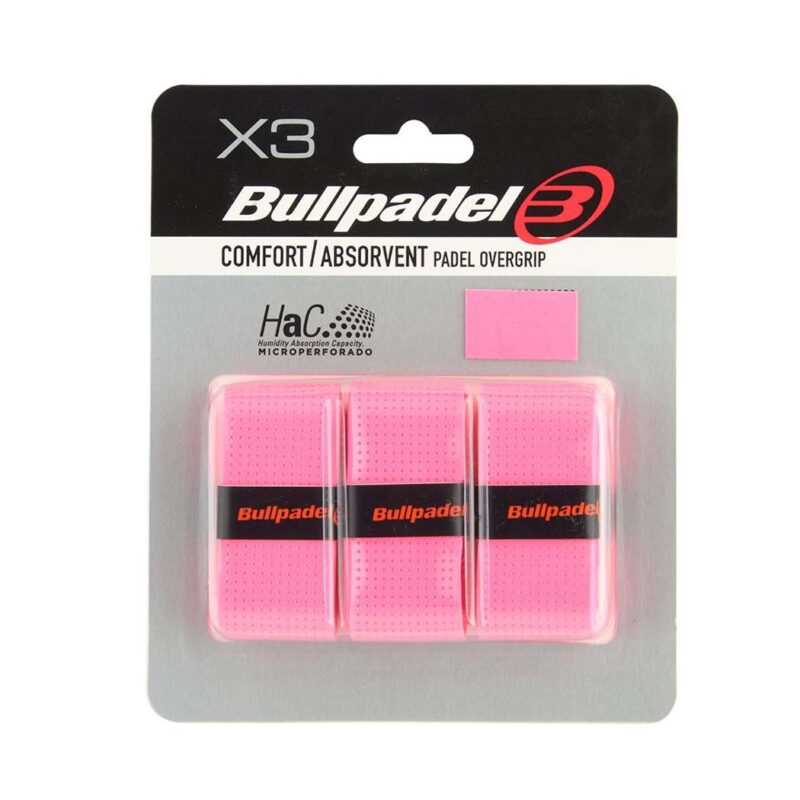BULLPADEL Overgrip Pink Comfort (3)