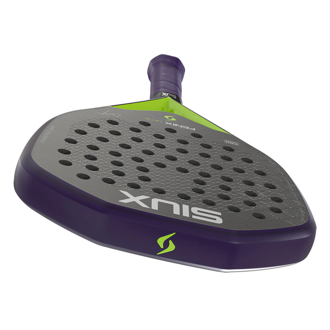 SIUX Fenix Pro Glow Purple Padel Racket 2026 - Image 4