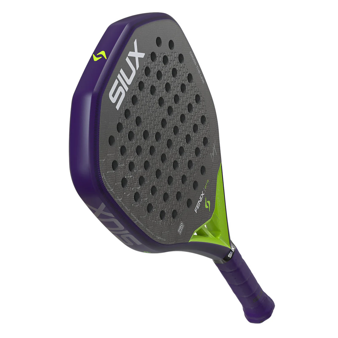 SIUX Fenix Pro Glow Purple Padel Racket 2026 - Image 5