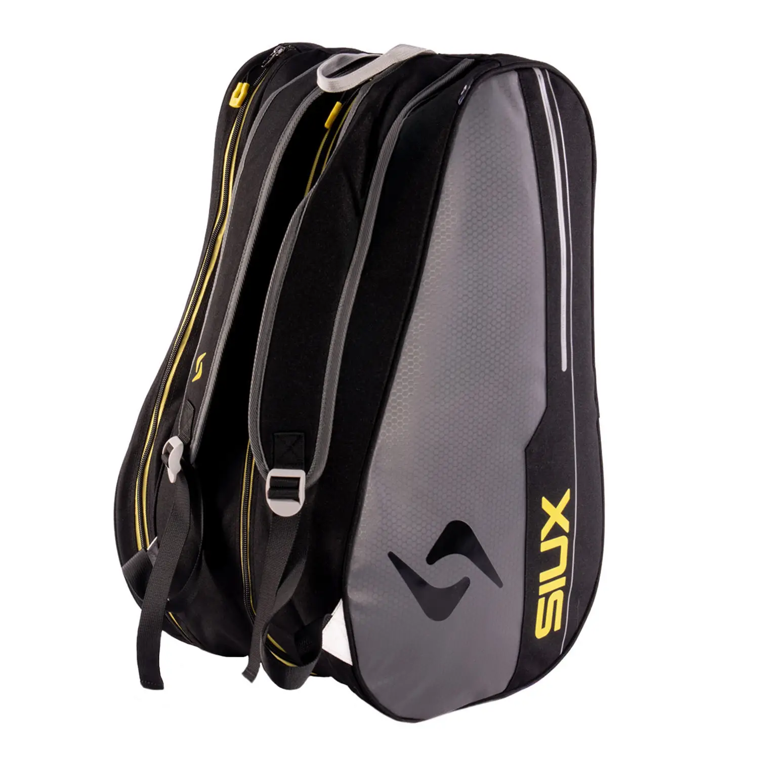SIUX Pulse Padel Bag Grey/Yellow - Image 4